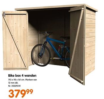 Promoties Bike box 4 wanden - Huismerk - Fun - Geldig van 23/03/2023 tot 30/09/2023 bij Fun