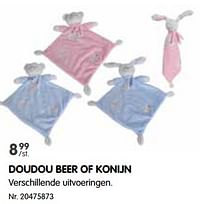 Doudou beer of konijn-Huismerk - Fun