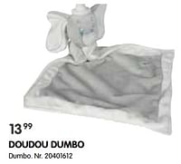 Promoties Doudou dumbo - Disney - Geldig van 01/03/2023 tot 31/12/2023 bij Fun