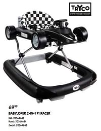 Babyloper 2-in-1 f1 racer-Tryco