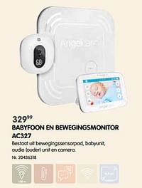 Angelcare babyfoon en bewegingsmonitor ac327-Angelcare