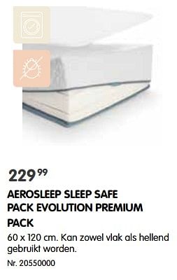 Promoties Aerosleep sleep safe pack evolution premium pack - Aerosleep - Geldig van 01/03/2023 tot 31/12/2023 bij Fun