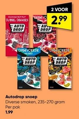 Promoties Autodrop snoep - Autodrop - Geldig van 10/04/2023 tot 23/04/2023 bij Big Bazar
