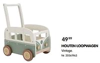 Houten loopwagen-Little Dutch