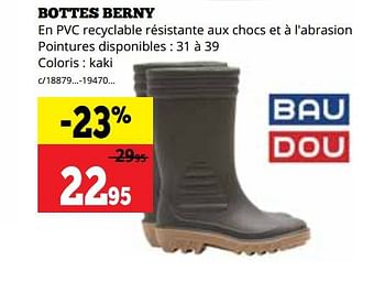 Promotions Bottes berny - Baudou - Valide de 10/04/2023 à 30/04/2023 chez Dema