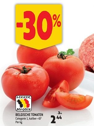 Promoties Belgische tomaten - Huismerk - Smatch - Geldig van 19/04/2023 tot 25/04/2023 bij Smatch