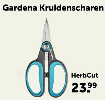 Promoties Gardena kruidenscharen herbcut - Gardena - Geldig van 12/04/2023 tot 23/04/2023 bij Aveve