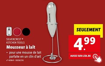 SILVERCREST® KITCHEN TOOLS Mousseur à lait électrique …