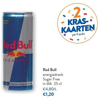 Promoties Red bull energiedrank sugar free - Red Bull - Geldig van 19/04/2023 tot 02/05/2023 bij OKay