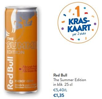 Promoties Red bull the summer edition - Red Bull - Geldig van 19/04/2023 tot 02/05/2023 bij OKay