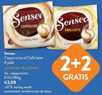 Promoties Senseo cappuccino - Douwe Egberts - Geldig van 19/04/2023 tot 02/05/2023 bij OKay