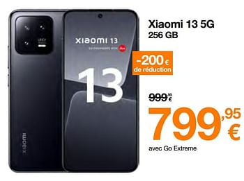 Promotions Xiaomi 13 5g 256 gb - Xiaomi - Valide de 17/04/2023 à 30/04/2023 chez Orange