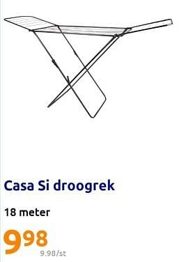 Promoties Casa si droogrek - Huismerk - Action - Geldig van 19/04/2023 tot 25/04/2023 bij Action