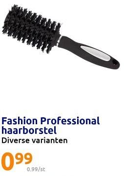 Promoties Fashion professional haarborstel - Fashion Professional - Geldig van 19/04/2023 tot 25/04/2023 bij Action