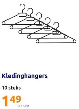Promoties Kledinghangers - Huismerk - Action - Geldig van 19/04/2023 tot 25/04/2023 bij Action
