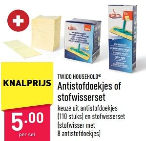 Promoties Antistofdoekjes of stofwisserset - Twido - Geldig van 28/04/2023 tot 05/05/2023 bij Aldi