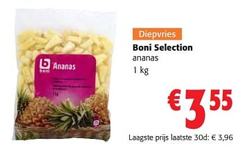 Promoties Boni selection ananas - Boni - Geldig van 19/04/2023 tot 02/05/2023 bij Colruyt
