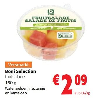 Promoties Boni selection fruitsalade - Boni - Geldig van 19/04/2023 tot 02/05/2023 bij Colruyt