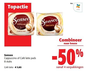 Promoties Senseo café latte - Douwe Egberts - Geldig van 19/04/2023 tot 02/05/2023 bij Colruyt