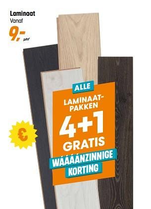 Promoties Laminaat - Huismerk - Kwantum - Geldig van 24/04/2023 tot 10/05/2023 bij Kwantum