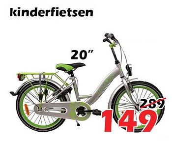 Promoties Kinderfietsen 20`` - Huismerk - Itek - Geldig van 13/04/2023 tot 17/05/2023 bij Itek