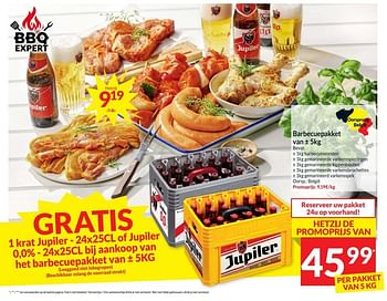 Promoties Barbecuepakket - Huismerk - Intermarche - Geldig van 25/04/2023 tot 01/05/2023 bij Intermarche