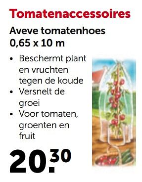 Promoties Aveve tomatenhoes - Huismerk - Aveve - Geldig van 24/04/2023 tot 07/05/2023 bij Aveve