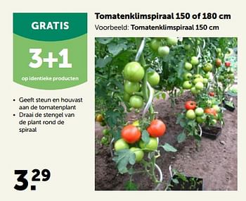 Promotions Tomatenklimspiraal - Produit maison - Aveve - Valide de 24/04/2023 à 07/05/2023 chez Aveve