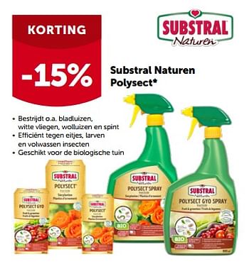 Promotions Substral naturen polysect -15% - Substral - Valide de 24/04/2023 à 07/05/2023 chez Aveve