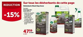 Promotions Weed-stop max aveve - Produit maison - Aveve - Valide de 24/04/2023 à 07/05/2023 chez Aveve