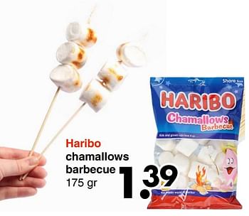 Promoties Haribo chamallows barbecue - Haribo - Geldig van 24/04/2023 tot 07/07/2023 bij Wibra