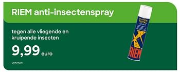 Promoties Riem anti-insectenspray - Riem - Geldig van 02/05/2023 tot 15/07/2023 bij Ava