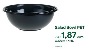 Promoties Salad bowl pet - Huismerk - Ava - Geldig van 02/05/2023 tot 15/07/2023 bij Ava