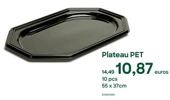 Promotions Plateau pet - Produit Maison - Ava - Valide de 02/05/2023 à 15/07/2023 chez Ava