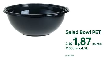 Promoties Salad bowl pet - Huismerk - Ava - Geldig van 02/05/2023 tot 15/07/2023 bij Ava