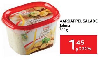 Promoties Aardappelsalade johma - Johma - Geldig van 03/05/2023 tot 16/05/2023 bij Alvo