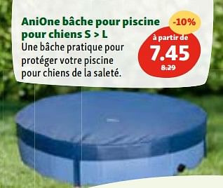 Promotions Anione bâche pour piscine pour chiens s > l - Anione - Valide de 03/05/2023 à 10/05/2023 chez Maxi Zoo