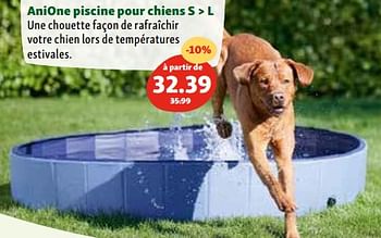 Promotions Anione piscine pour chiens s > l - Anione - Valide de 03/05/2023 à 10/05/2023 chez Maxi Zoo