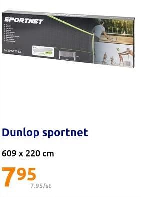 Promoties Dunlop sportnet - Dunlop - Geldig van 27/04/2023 tot 02/05/2023 bij Action