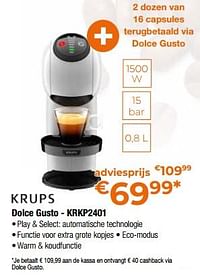 Krups dolce gusto - krkp2401-Krups