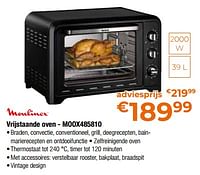 Moulinex vrijstaande oven - moox485810-Moulinex