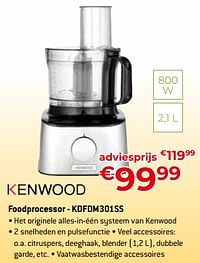 Kenwood foodprocessor - kdfdm301ss-Kenwood
