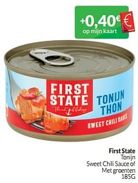 First state tonijn sweet chili sauce of met groenten-First State