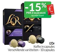 L’or koffie in capsules-Douwe Egberts