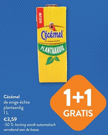 Promoties Cécémel de enige échte plantaardig - Cecemel - Geldig van 03/05/2023 tot 16/05/2023 bij OKay