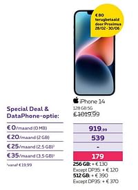 Apple iphone 14 128 gb 5g-Apple