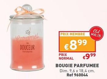 Promotions Bougie parfumee - Produit maison - Trafic  - Valide de 03/05/2023 à 08/05/2023 chez Trafic