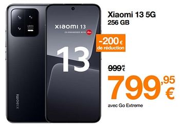 Promoties Xiaomi 13 5g 256 gb - Xiaomi - Geldig van 02/05/2023 tot 29/05/2023 bij Orange
