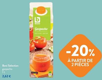 Promotions Boni selection gazpacho - Boni - Valide de 03/05/2023 à 16/05/2023 chez OKay