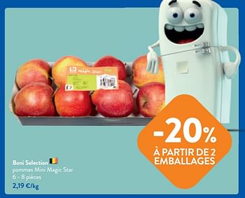 Promotions Boni selection pommes mini magic star - Boni - Valide de 03/05/2023 à 16/05/2023 chez OKay